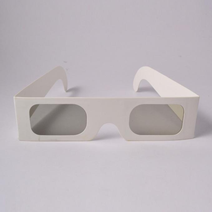 ChromaDepth 3D Gözlük-Beyaz Karton-Chroma Derinliği, Kağıt Pasif Chromadepth şeffaf lens 3d gözlük
