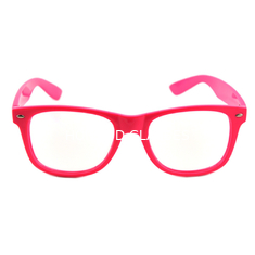 Plastik Kırılma Gözlükleri Spirla Kırınım Camları Havai Fişek Gözlükleri