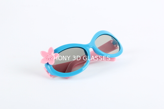 Çocuklar Anti Scratch Lens Uzun Süreli Kullanım İçin 3D Sinema Gözlükleri