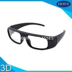 Film Theater Gözlük 3D Pasif Yıkanabilir Anti Scratch Kalın Dairesel Polarize Lens