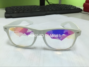 Plastik Hony Yeni Ürün, Dans Musice Fesvital için Çiçek Lens Kaleidoscope Gözlük