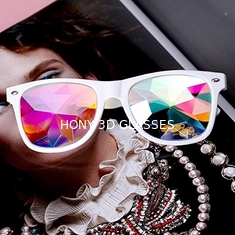 Plastik Hony Yeni Ürün, Dans Musice Fesvital için Çiçek Lens Kaleidoscope Gözlük