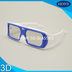 Yetişkin için IMAX Yeniden Doğrusal Polarize 3D Gözlük Beyaz / Mavi Çerçeve