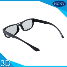 Film Sineması İçin Pasif Lineer Polarize 3D Gözlük ABS Plastik Çerçeve