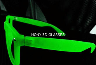 Pc Şeffaf Kırınım Lensli Çevre Dostu Floresan 3d Kırınım Gözlükleri