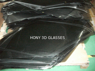 3D Gözlük Lens LCD Polarize Film Levha Değiştirme Anti Scratch Gri Renk