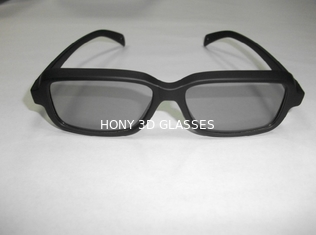 Plastik Dairesel Polarize 3D 4D 5D TV Gözlük PC Çerçeve OEM olarak