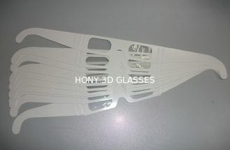 Kağıt Çerçevesi Etkin Shutter 3d Gözlük 0.2mm PET Lensler Çevre Dostu