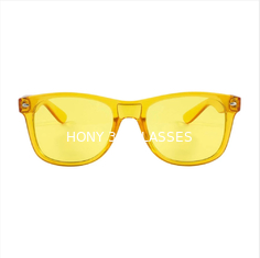 UVA Karşı Renk Çakra Güneş Gözlüğü Mood Artırıcı PC Çerçeve Güneş Gözlüğü