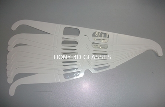 PVC PET Lazer Lensler ile OEM Yazdırılabilir Kağıt 3D Gözlük Kırmızı Yeşil