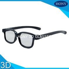 Yetişkinler İçin ABS Çerçeve Dairesel Polarize 3D Gözlük