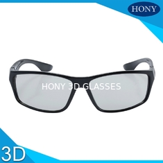Anti Scratch Gözlük Sinema Uzun Süre Kullanılan Pasif Dairesel Polarize Gözlük
