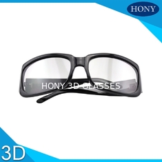 Yeniden Kullanılabilir Anti Scratch Doğrusal Polarize 3D Gözlük 141 * 53 * 156mm