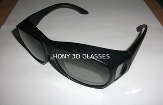 Özel Baskılı Plastik 3D Polarize Gözlük, Dairesel Polarizasyon Gözlükleri