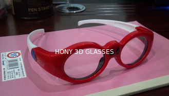 3D DLP Link Aktif Panjur 3D TV Gözlük LCD Lensler Çocuklar İçin Şarj Edilebilir