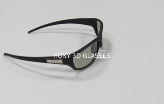 Bilgisayar CE için 0.72mm Lensler Plastik Dairesel Polarize 3D Gözlük