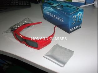 Tv için keskin aktif deklanşör 3D gözlük, 3d elektronik gözlük PC plastik çerçeve