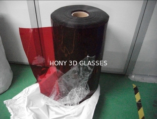 3D Glasses PET LCD Polarizer Film Sheet 0.17mm Thick High Transmissive