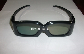3D Hazır Projektör, Mavi Siyah Beyaz için 120Hz Şarj Edilebilir DLP Link 3D Gözlük