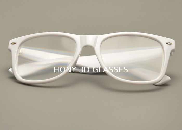 Sinemalar İçin Özel Logo Plastik Pasif Dairesel Polarize Gerçek D 3D Gözlük Yapmak